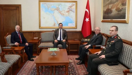 Millî Savunma Bakanı Yaşar Güler, Kosovalı Yetkilileri Kabul Etti